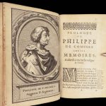 Les Mémoires – Philippe de Comines – 1682 | Louis XI France History