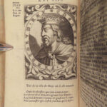 Histoire de France – Mezeray – 1682 | Portraits of Kings of France, 6v Set