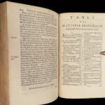 Histoire de France – Mezeray – 1682 | Portraits of Kings of France, 6v Set