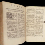 Histoire de France – Mezeray – 1682 | Portraits of Kings of France, 6v Set