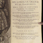 Histoire de France – Mezeray – 1682 | Portraits of Kings of France, 6v Set