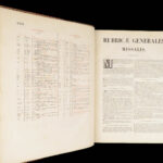 Missale Romanum – Catholic Church – 1854 | Maynooth College, Ireland Provenance