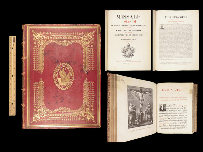 Image of Missale Romanum – Catholic Church – 1854 | Maynooth College, Ireland Provenance