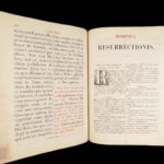 Missale Romanum – Catholic Church – 1854 | Maynooth College, Ireland Provenance