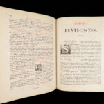 Missale Romanum – Catholic Church – 1854 | Maynooth College, Ireland Provenance