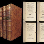 Oeuvres… De l’esprit des loix – Montesquieu – 1769 | 4 Vol Set, Banned Book
