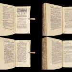 Oeuvres… De l’esprit des loix – Montesquieu – 1769 | 4 Vol Set, Banned Book