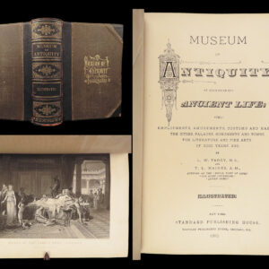 Museum of Antiquity – Yaggy & Haines – 1882 | 180 Engravings, Pagan & Occult