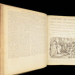 1877 Nelson & Phillips Family Bible | Old & New Testament Illustrated | Enormous