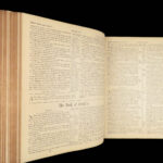 1877 Nelson & Phillips Family Bible | Old & New Testament Illustrated | Enormous