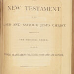 1877 Nelson & Phillips Family Bible | Old & New Testament Illustrated | Enormous