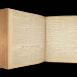 1877 Nelson & Phillips Family Bible | Old & New Testament Illustrated | Enormous