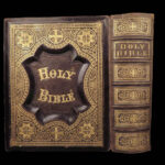 1877 Nelson & Phillips Family Bible | Old & New Testament Illustrated | Enormous