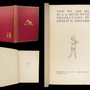 1927 Now We Are Six by AA Milne | Winnie the Pooh 1st edition | Shepard Art