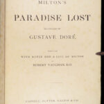 Paradise Lost – John Milton – 1890 | Gustave Doré Folio Cassell Edition
