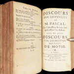 Pensées – Blaise Pascal – 1678 | Discourse on Pascal by Filleau de Chaise
