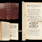 Pensées – Blaise Pascal – 1678 | Discourse on Pascal by Filleau de Chaise