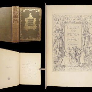 Peter and Wendy – J.M. Barrie – 1911 | First American Edition of Peter Pan