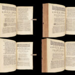 De Bello Civili – Lucan – 1658 | Pharsalia with Folding Map & Grotius Commentary