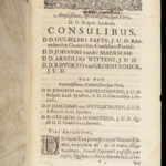 De Bello Civili – Lucan – 1658 | Pharsalia with Folding Map & Grotius Commentary