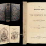 The Posthumous Papers of the Pickwick Club – Charles Dickens – 1837 | First Edition, Phiz & Seymour