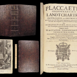 Placcaeten – Johannes Baptista Christyn – 1664 | Habsburg Netherlands Law | Folio