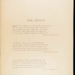 The Raven – Edgar Allan Poe – 1884 | Enormous Doré Folio First Edition