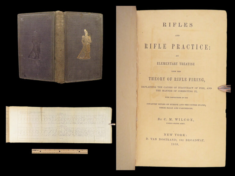 Image of Rifles and Rifle Practice – C.M. Wilcox – 1859 | Civil War Provenance, Medal of Honor Ownership