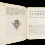 1740 Examen – Roger North | Defense of King Charles II, England Popish Plot