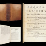 1740 Examen – Roger North | Defense of King Charles II, England Popish Plot