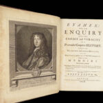 1740 Examen – Roger North | Defense of King Charles II, England Popish Plot
