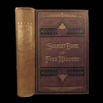 Scarlet Book of Free Masonry – 1880 | First Edition, Illustrated, Redding & Co.