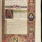 Sentiments and Similes of Shakespeare – Henry Noel Humphreys – 1857 | Early Papier Mâché Binding