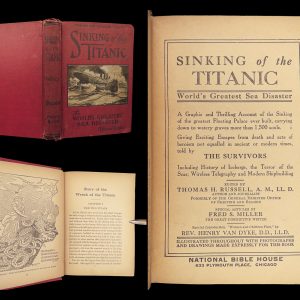 Sinking of the Titanic – Thomas H. Russell – 1912 | Survivor Accounts, Iceberg Notes