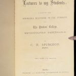 Lectures to My Students – C.H. Spurgeon – 1875–1894 | 4-Volumes w/ Commentary