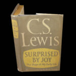 Surprised by Joy – C.S. Lewis – 1955 | First Edition Memoir w/ WWII Recollections