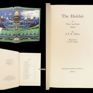 1966 The Hobbit JRR Tolkien Lord of Rings 26th printing + Maps + Original DJ