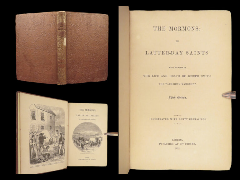 Image of The Mormons, or Latter-Day Saints – Henry Mayhew – 1852 | Illustrated Mormonism London