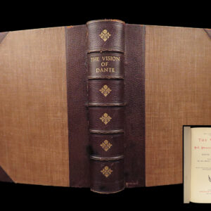 The Vision – Dante Alighieri – c.1881 | Cary’s English Translation, Leather