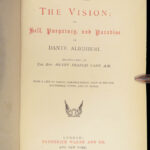 The Vision – Dante Alighieri – c.1881 | Cary’s English Translation, Leather