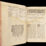 Theophrastus Characters – Theophrastus – 1617 | Casaubon Latin-Greek Edition