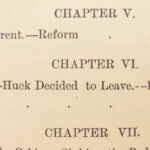 Adventures of Huckleberry Finn – Mark Twain – 1885 | First Printing in Original Green Cloth