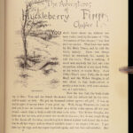 Adventures of Huckleberry Finn – Mark Twain – 1885 | First Printing in Original Green Cloth