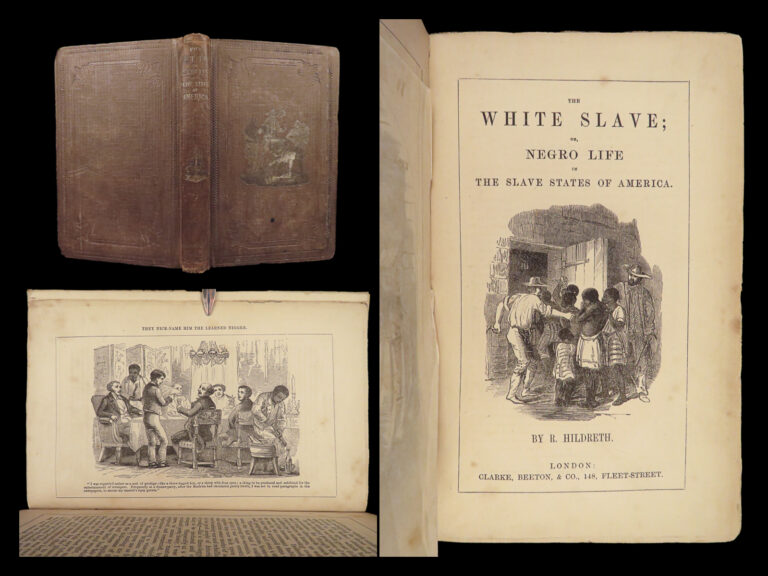 Image of The White Slave – Richard Hildreth – 1853 | Archy Moore | Illustrated London ed