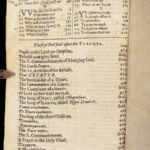 The Whole Book of Psalmes – Sternhold & Hopkins – 1641 | Holy Bible & Prayers
