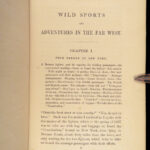 Wild Sports in the Far West – Frederick Gerstaecker – 1854 | Fine Binding