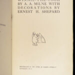 Winnie-the-Pooh – A.A. Milne – 1926 | First Edition, Original Cloth