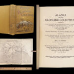 Alaska and the Klondike Gold Fields – A.C. Harris – 1897 | First Edition, Map