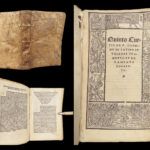 Quinto Curtio – Quintus Curtius Rufus – 1531 | History of Alexander the Great