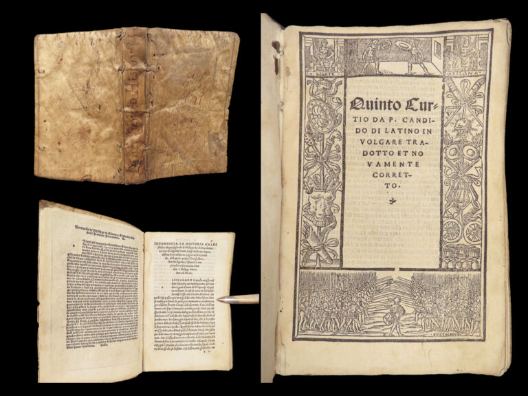 Image of Quinto Curtio – Quintus Curtius Rufus – 1531 | History of Alexander the Great